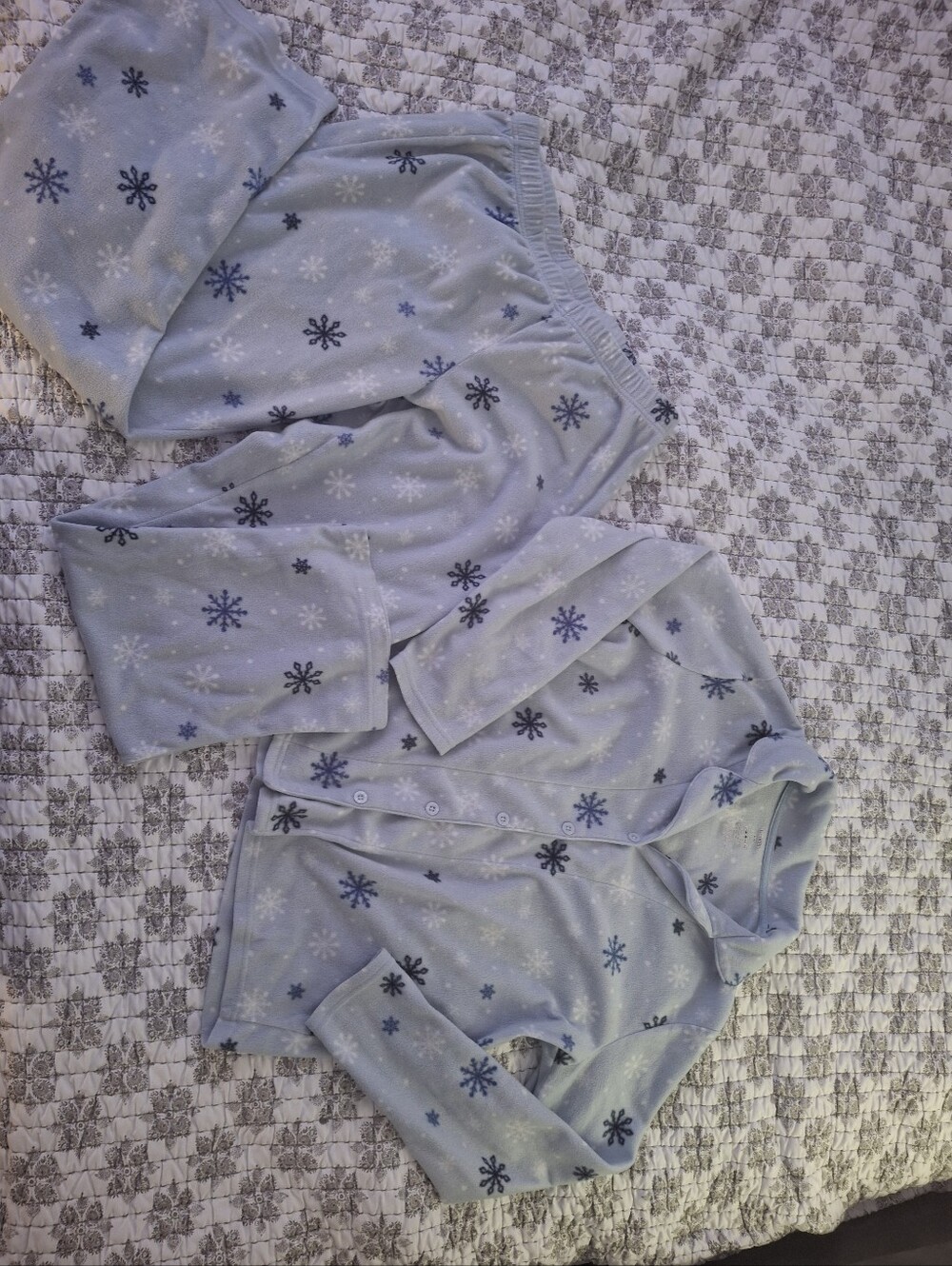 George Light Blue Pajama Set